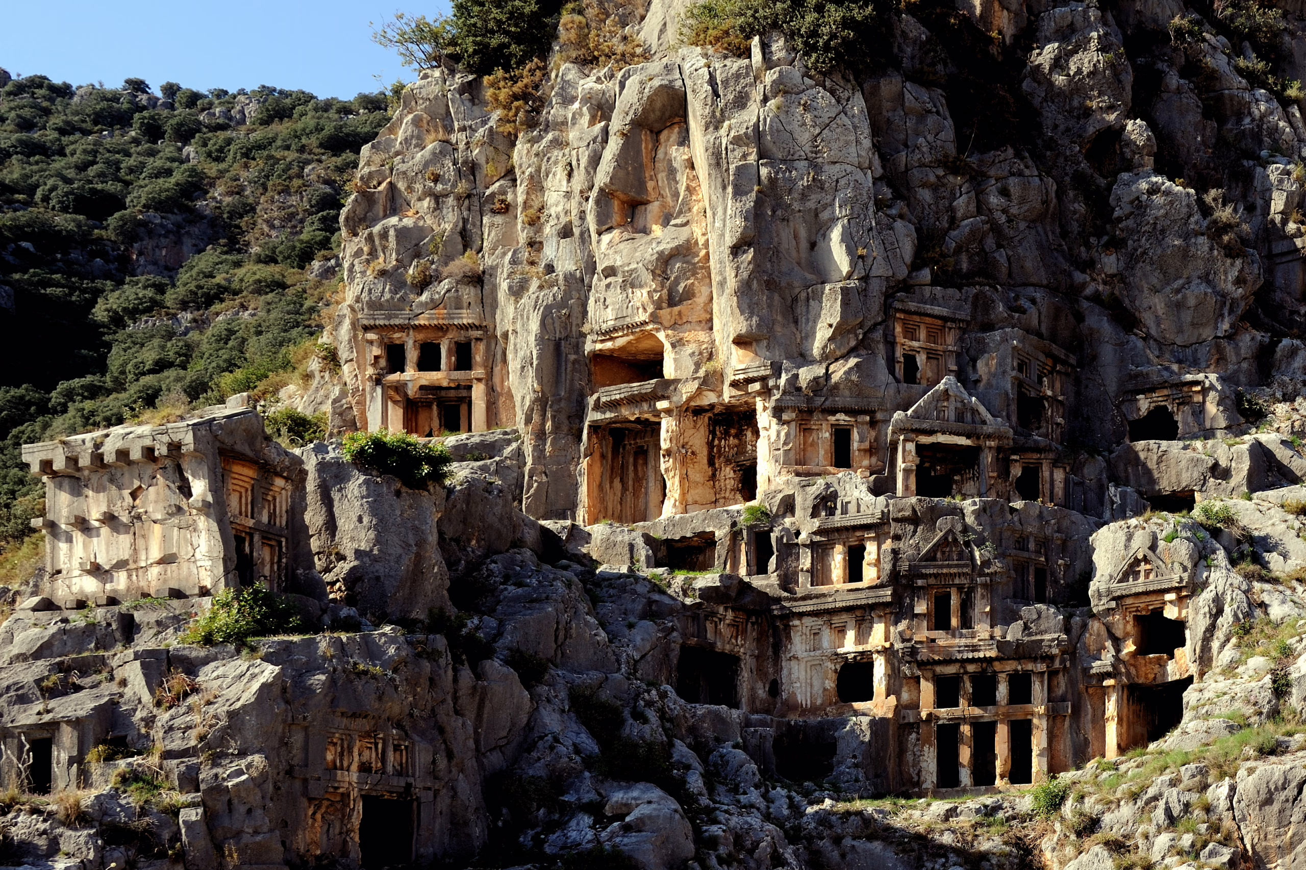 The Fascinating History of Lycian Tombs Near Kemer
