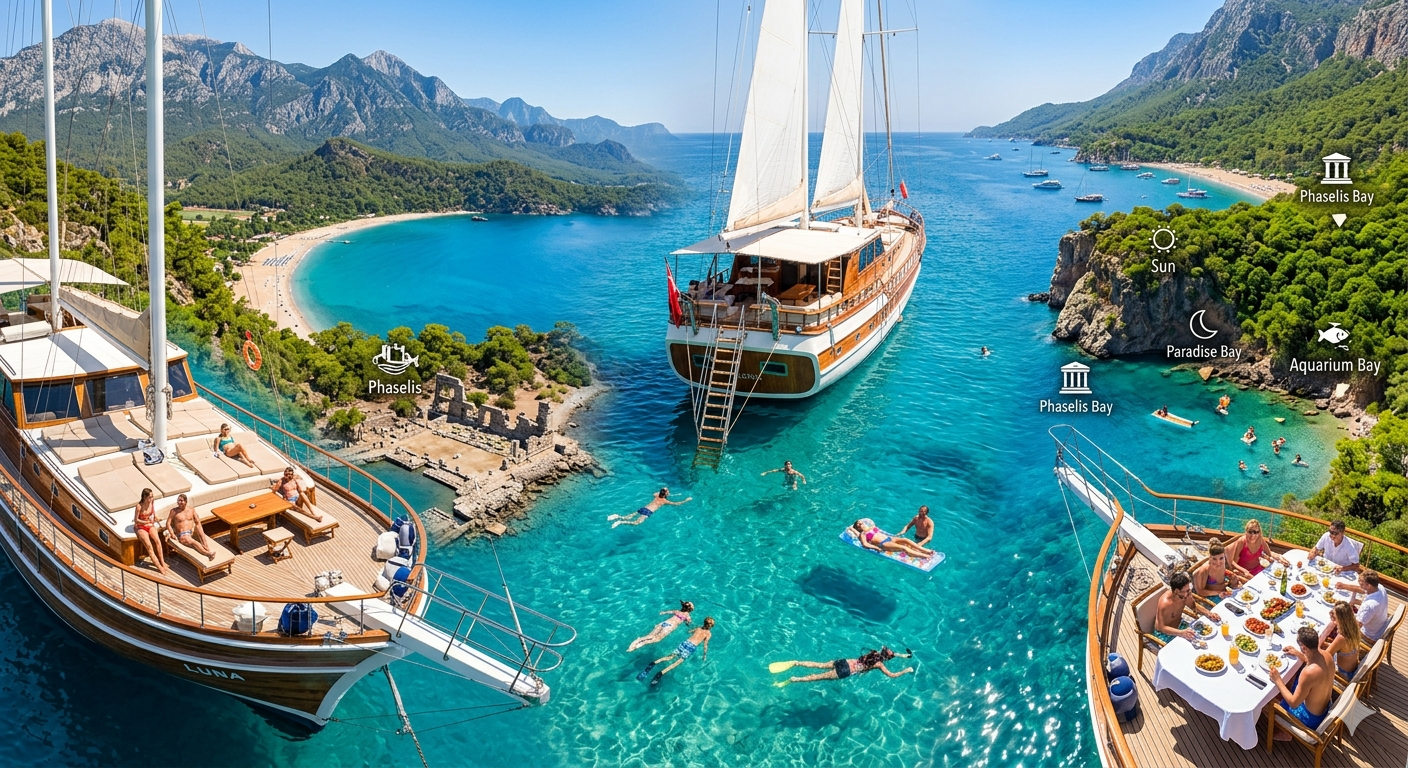 Kemer Yacht Tour