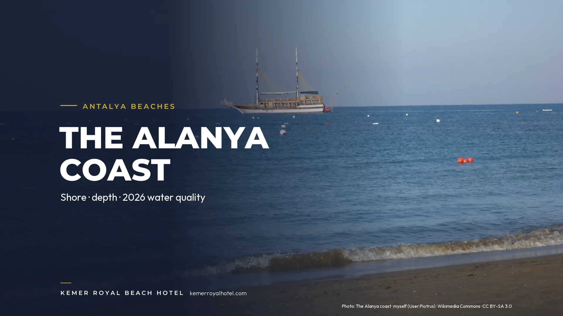 The Alanya coast – Antalya beaches