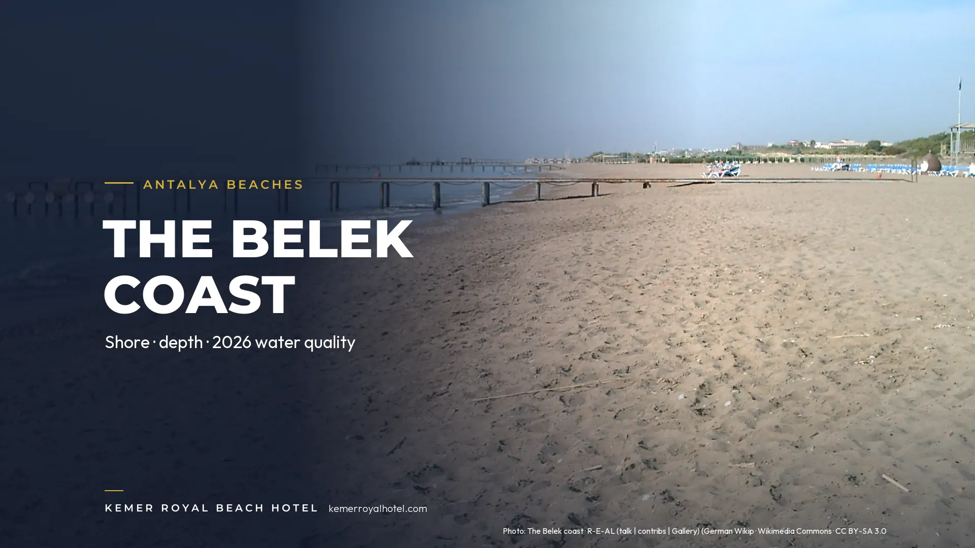 The Belek coast – Antalya beaches