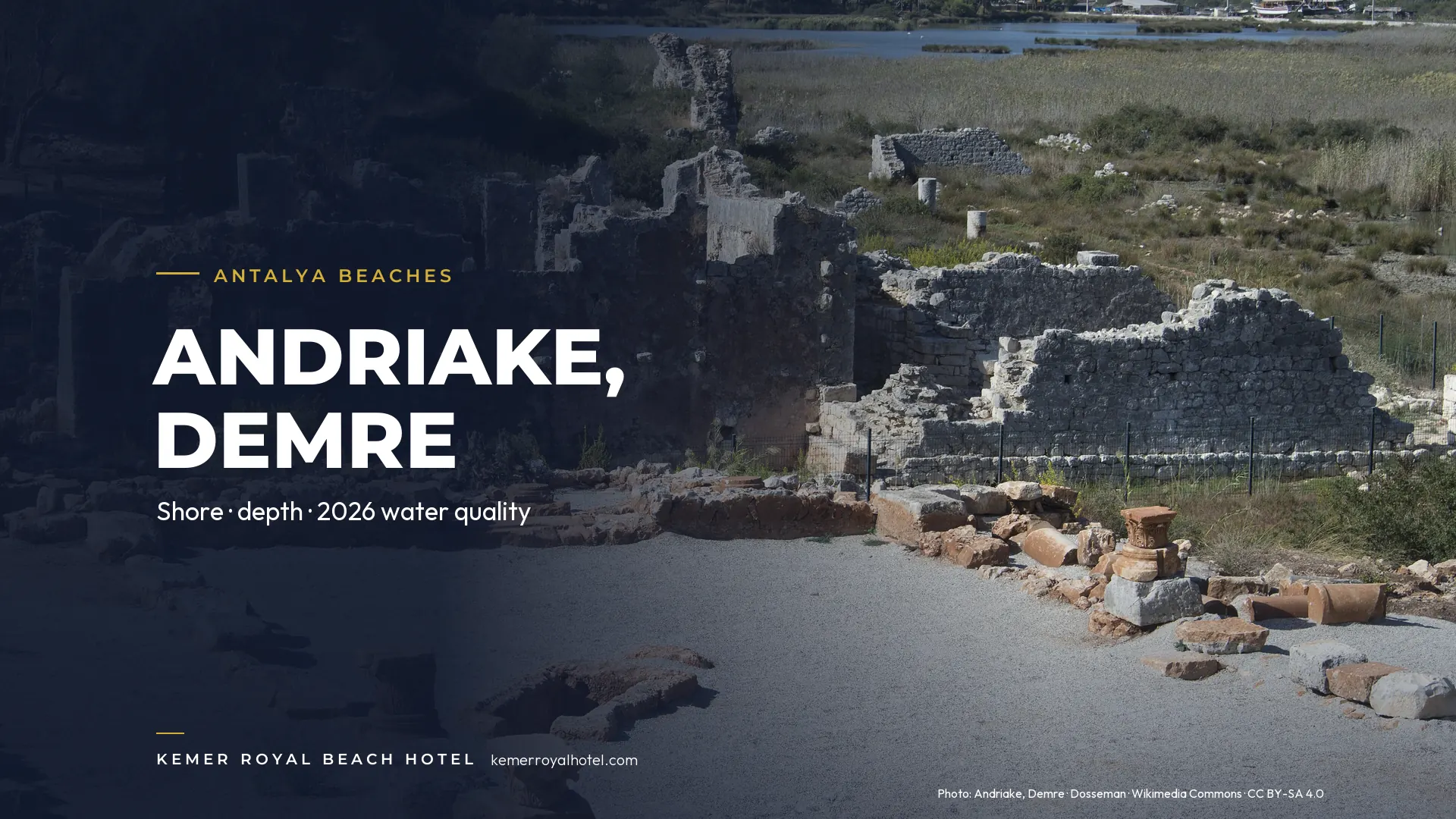Andriake, Demre – Antalya beaches