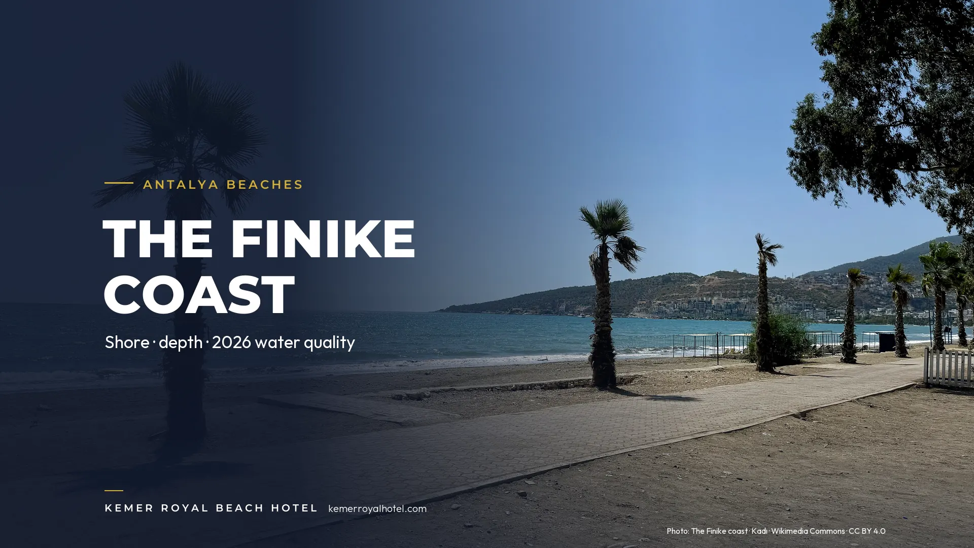 The Finike coast – Antalya beaches