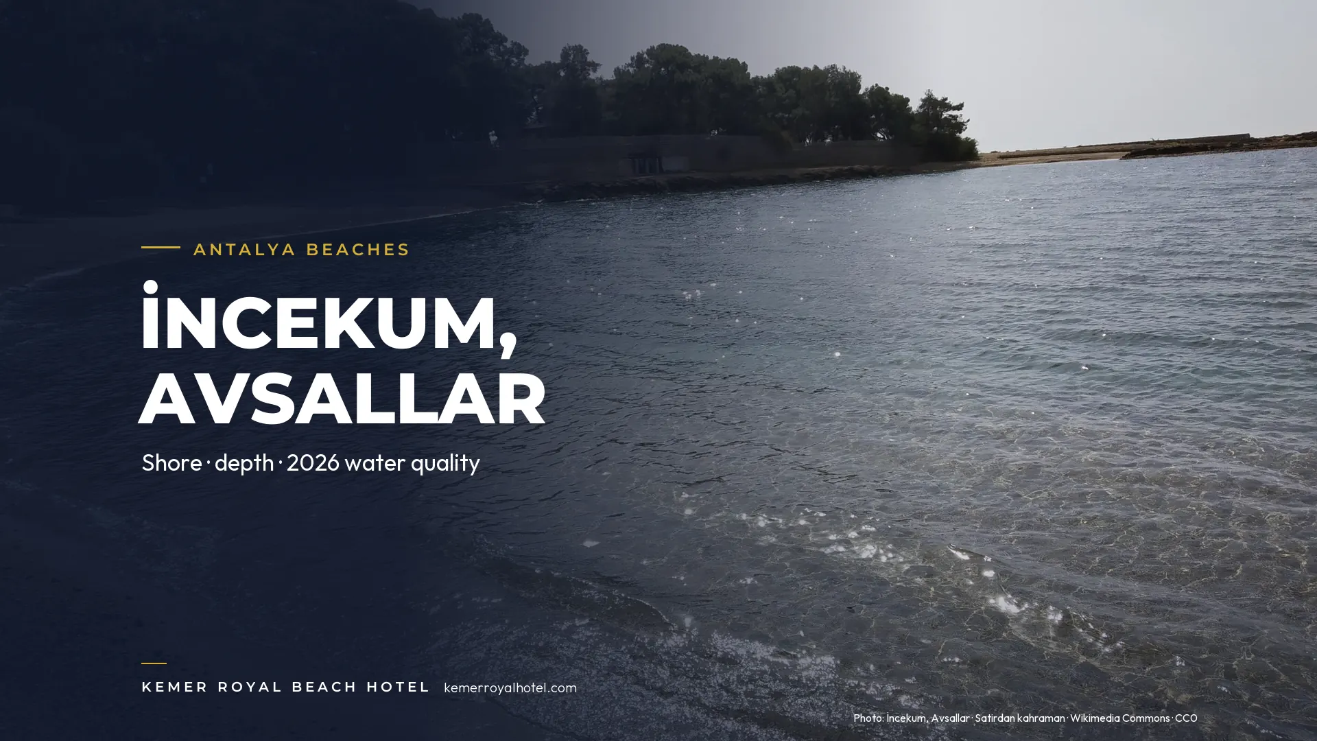 İncekum, Avsallar – Antalya beaches