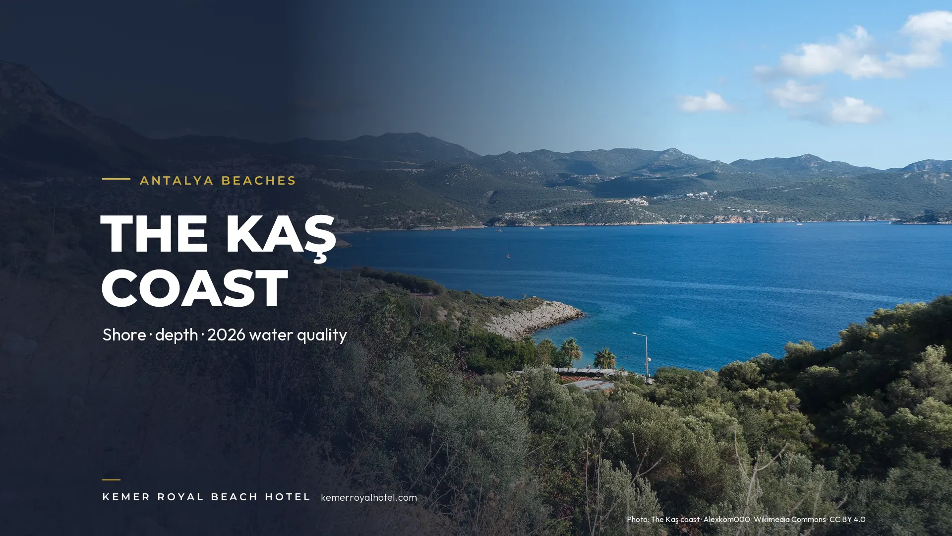 The Kaş coast – Antalya beaches