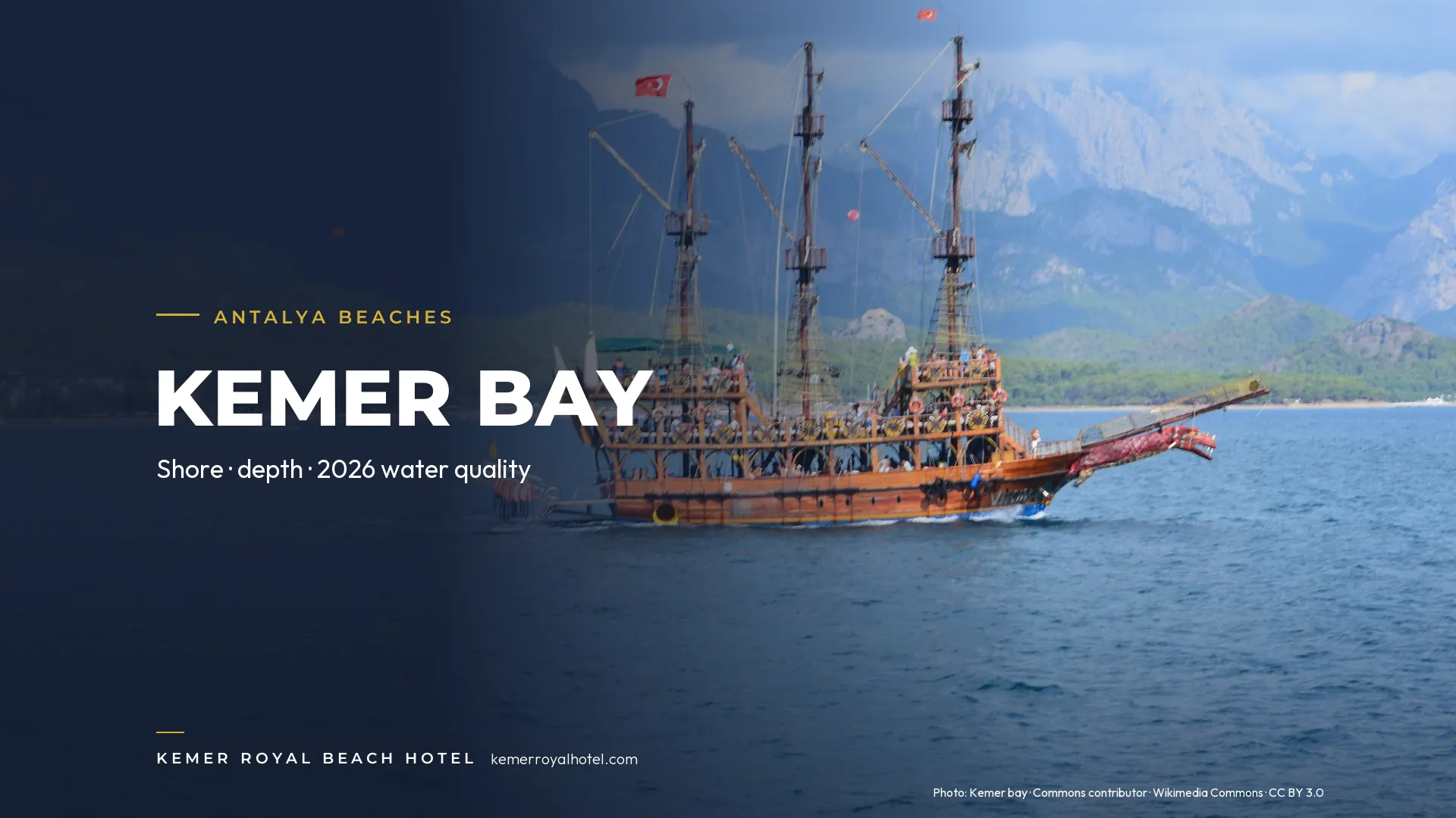 Kemer bay – Antalya beaches