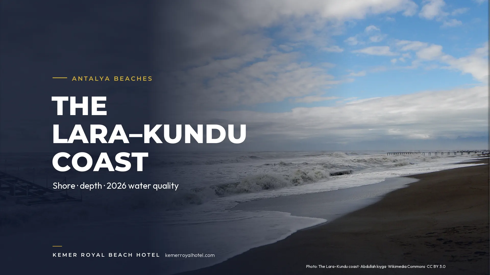 The Lara–Kundu coast – Antalya beaches