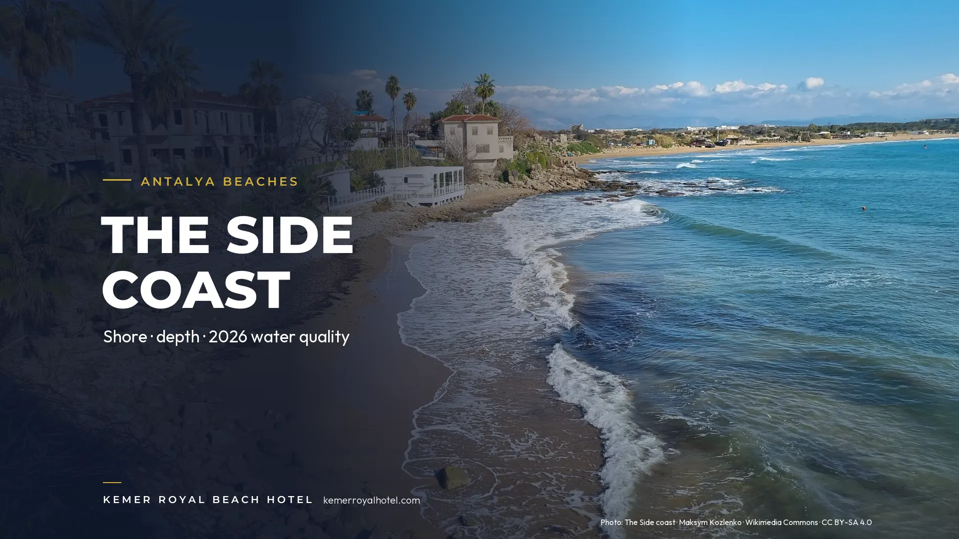 The Side coast – Antalya beaches
