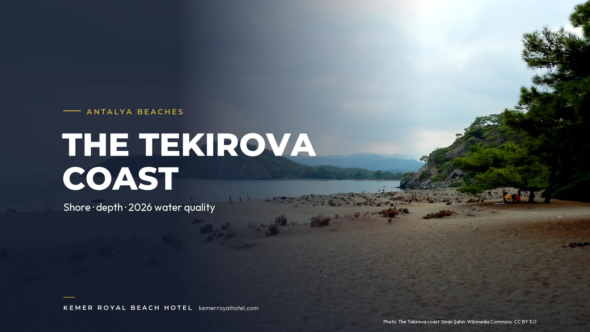 The Tekirova coast – Antalya beaches